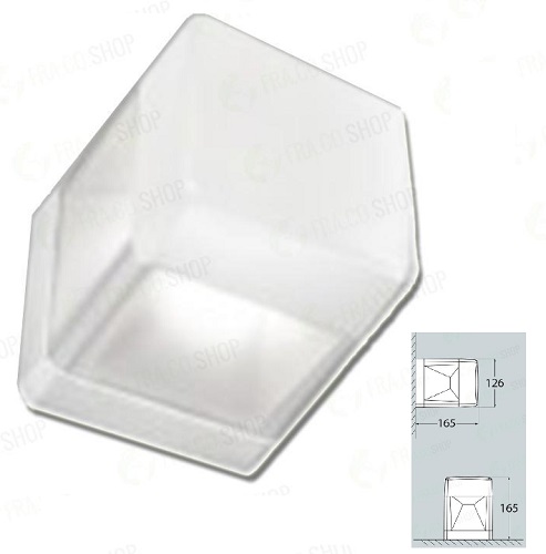 Elisa Wall Applique Gx53 3w Natura Bianco